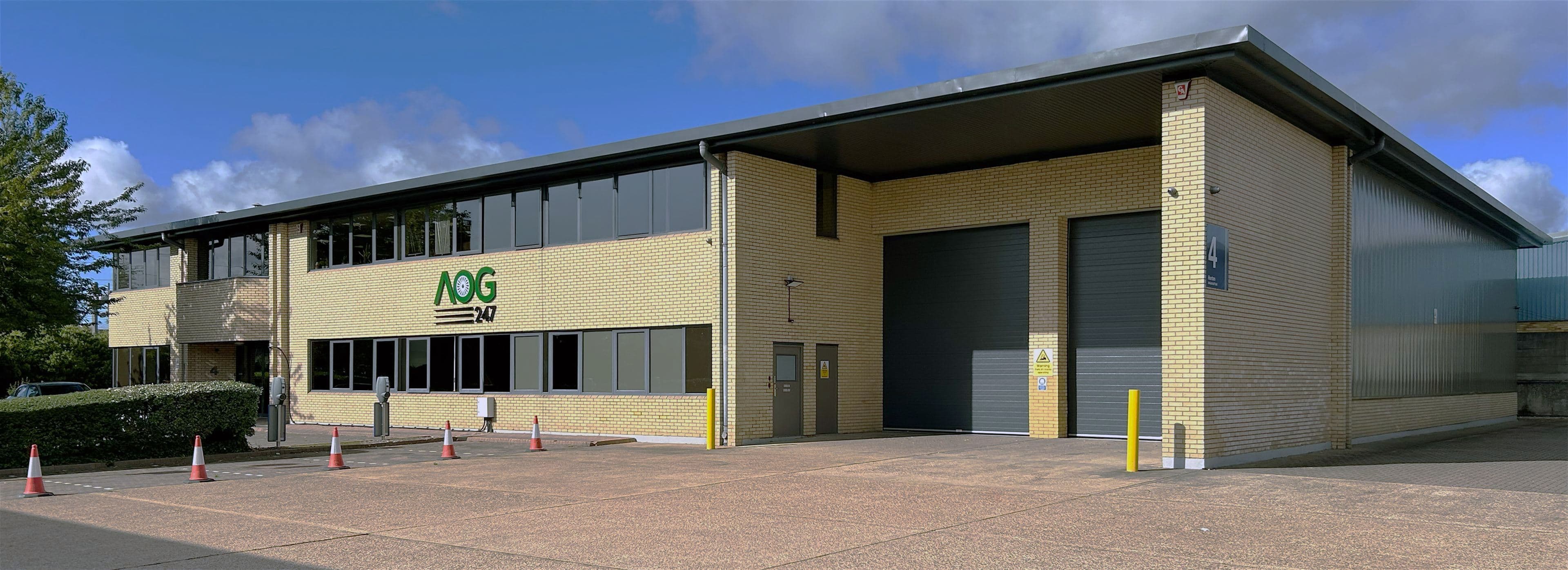 The AOG-247 facility in West Drayton, London