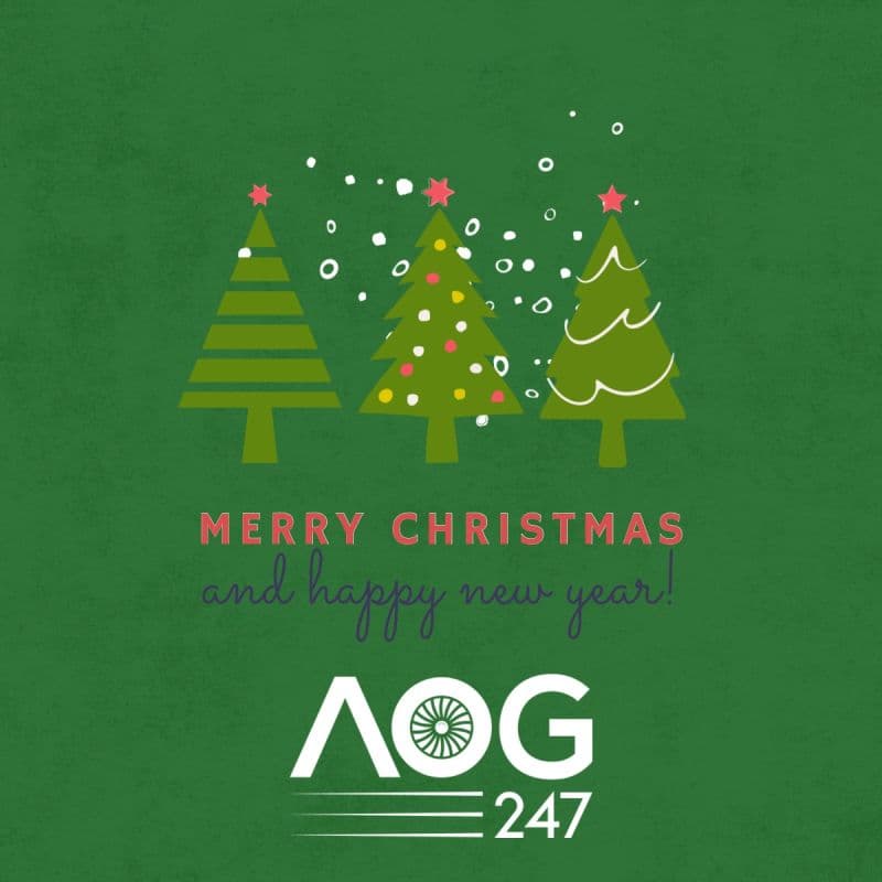 Merry Christmas and a Happy New Year from AOG-247
