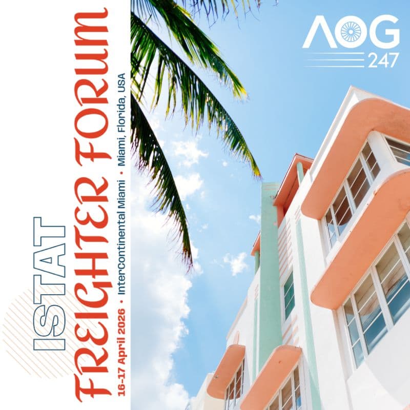 AOG-247 at the ISTAT Freighter Forum, Miami