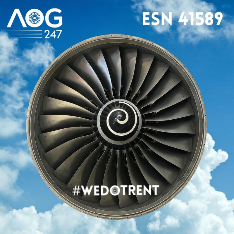 AOG-247 closes on Trent 700 engine ESN 41589