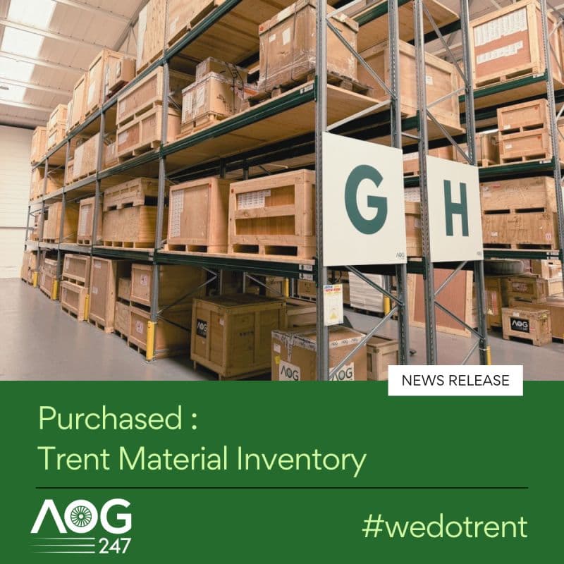 AOG-247 acquires a substantial Trent 700 inventory package